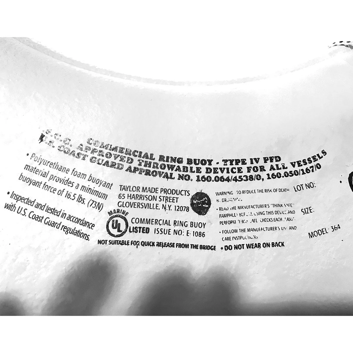 30" USCG Ring Buoy - Image 4