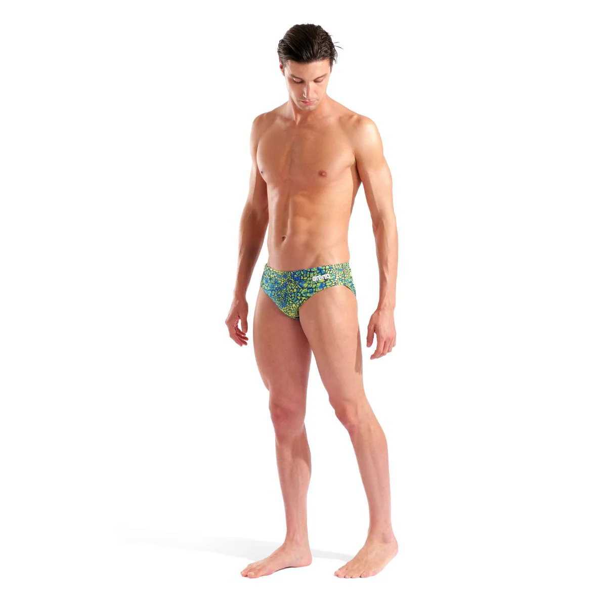 Arena Men's Team Swim Snakeskin Briefs - Image 25