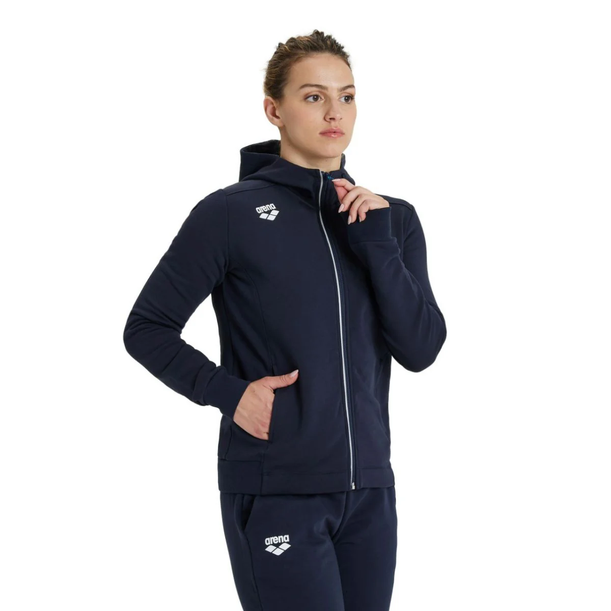 Arena Women's Hooded Panel Jacket - Image 26