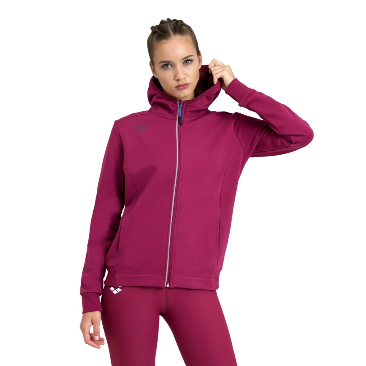 Arena Women's Hooded Panel Jacket - Image 36