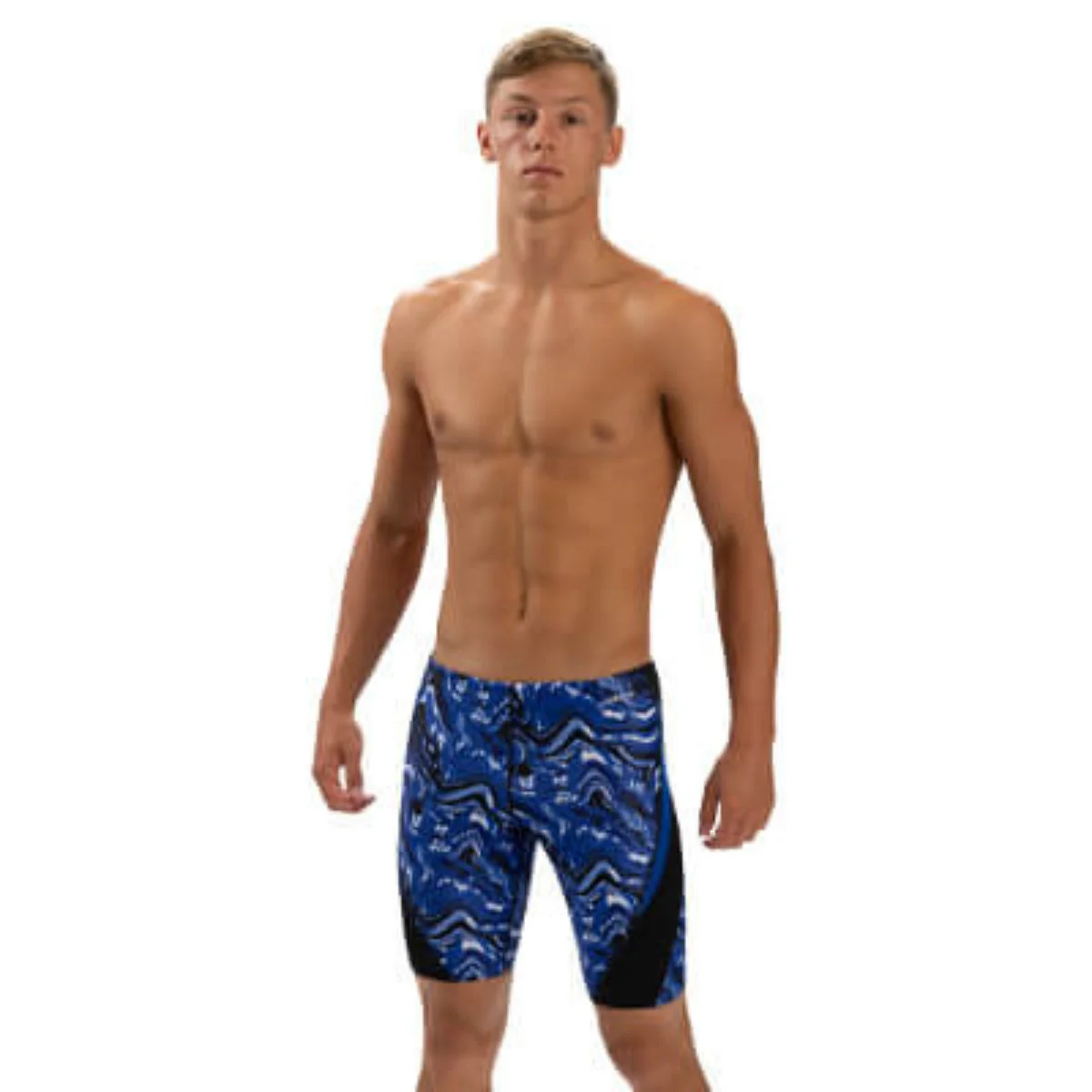 Dolfin Blaze Print Color Block Jammer - Image 11