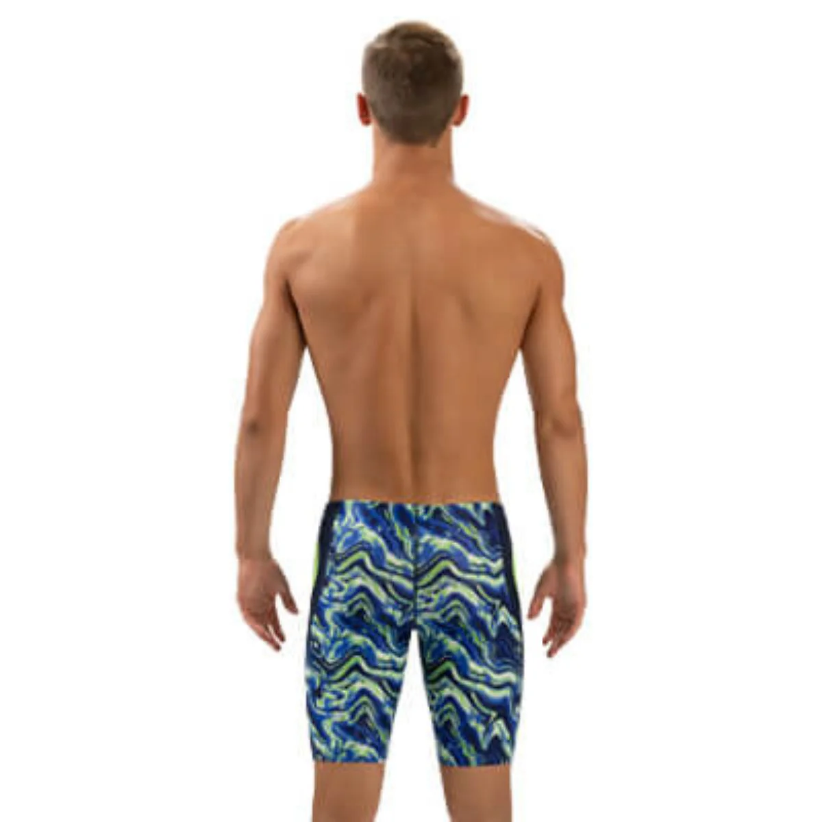 Dolfin Blaze Print Color Block Jammer - Image 4