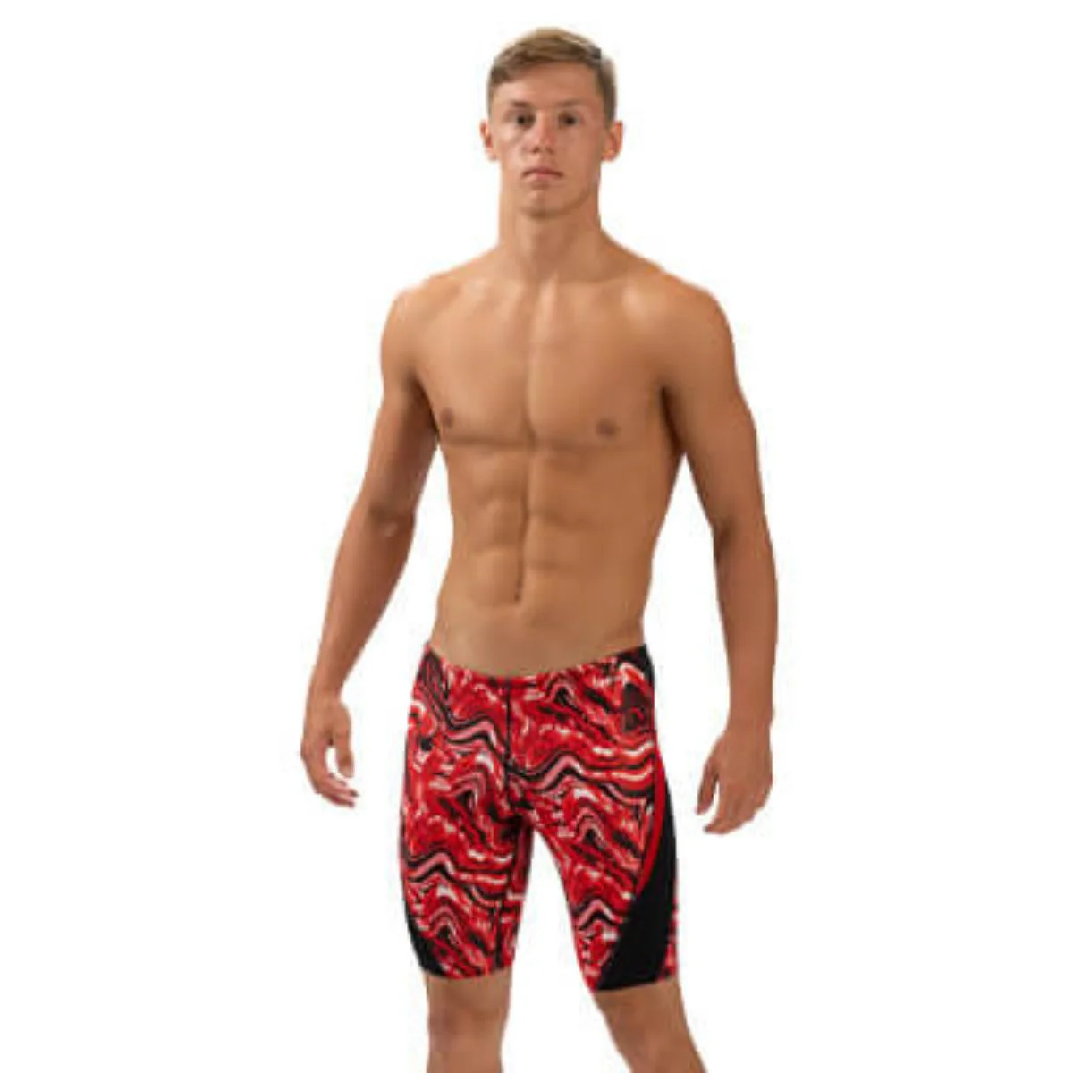 Dolfin Blaze Print Color Block Jammer - Image 7