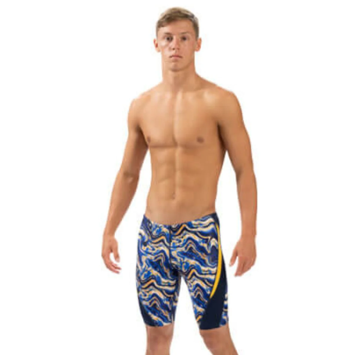 Dolfin Blaze Print Color Block Jammer - Image 9
