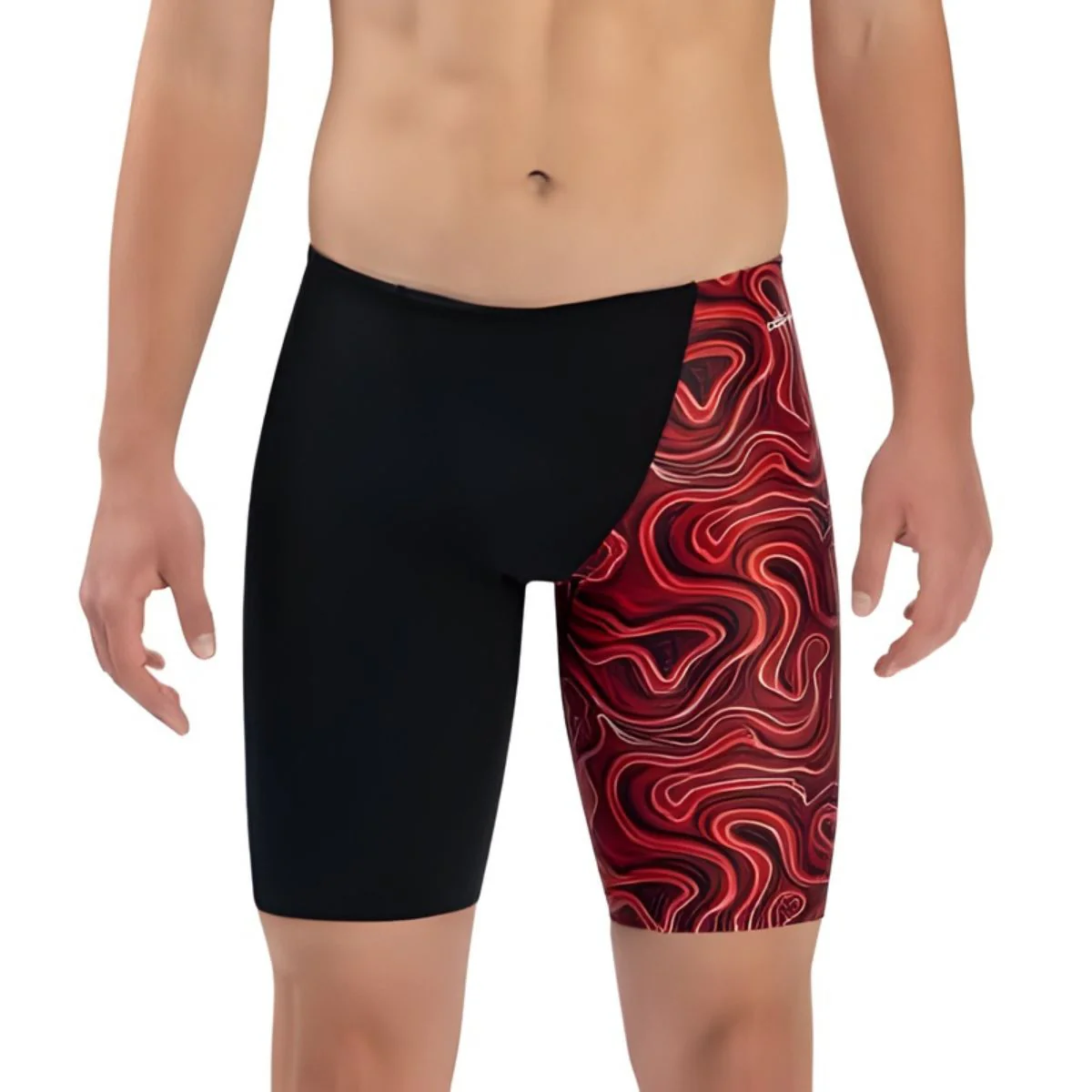 Dolfin Tsunami Print Asymmetrical Jammer - Image 7