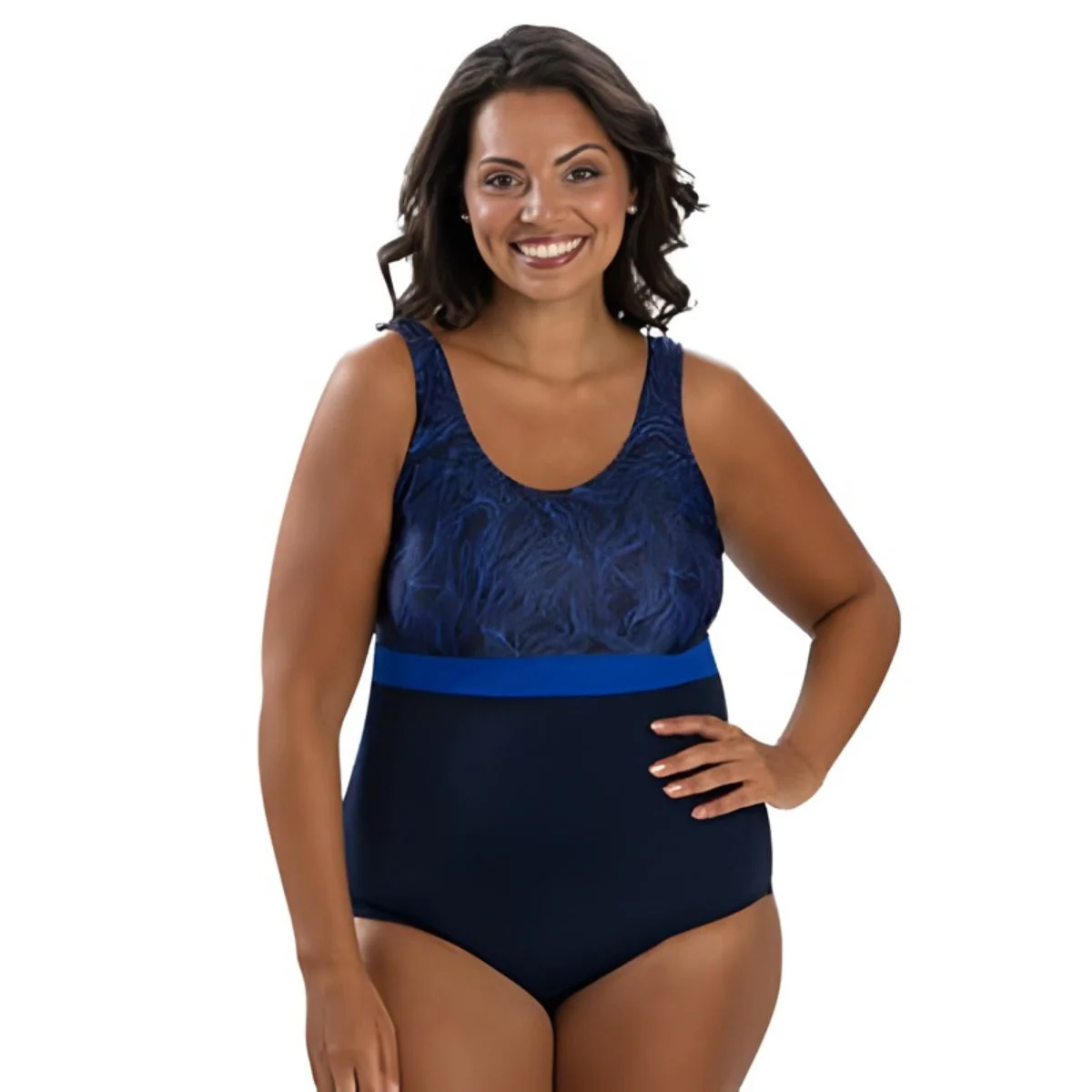 Dolfin Women's Color Block Moderate Scoop Back - Image 3