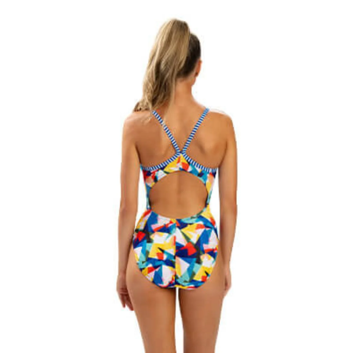 Dolfin Women's Print V-2 Back - Image 10