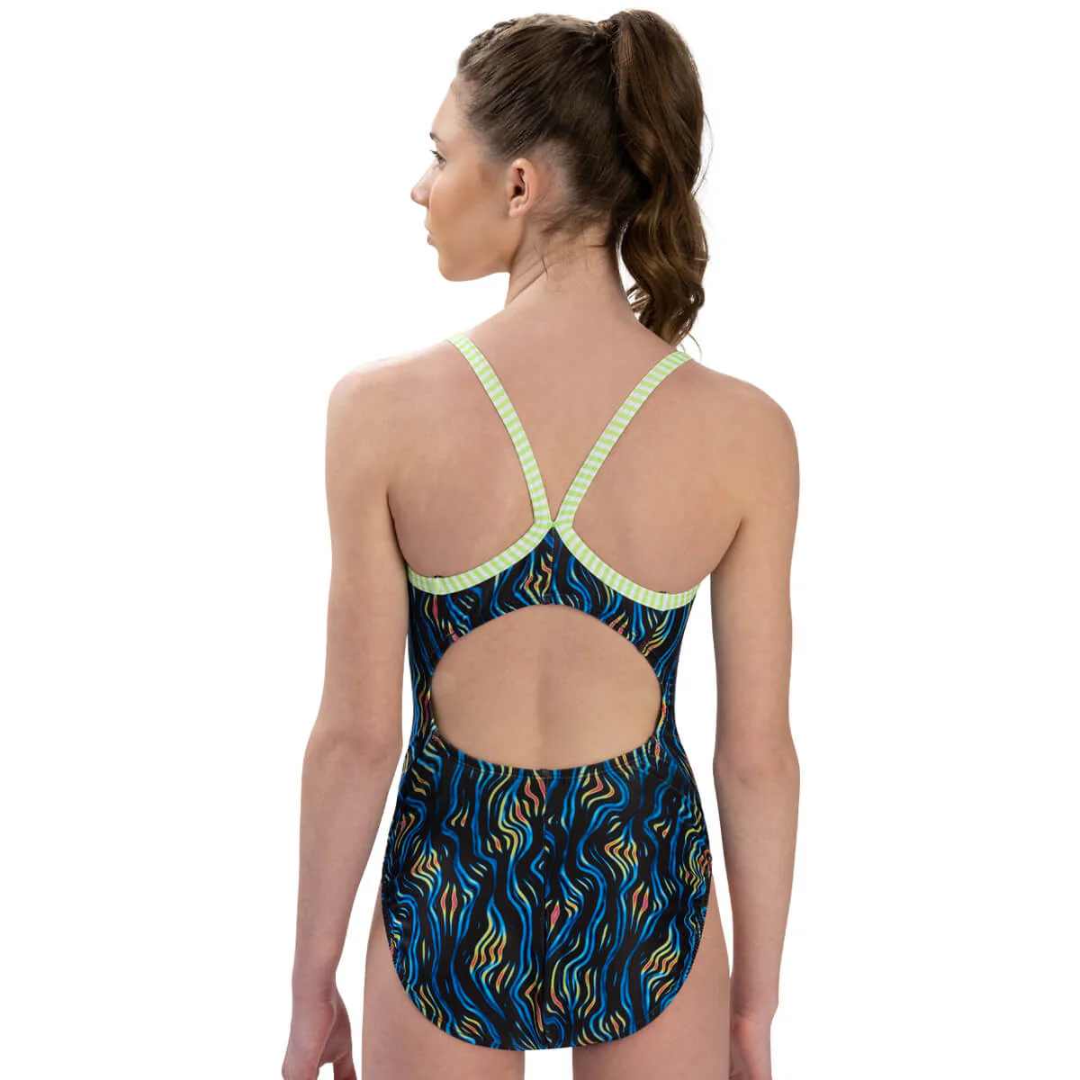 Dolfin Women's Print V-2 Back - Image 16