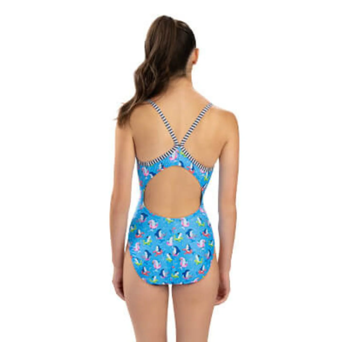 Dolfin Women's Print V-2 Back - Image 2