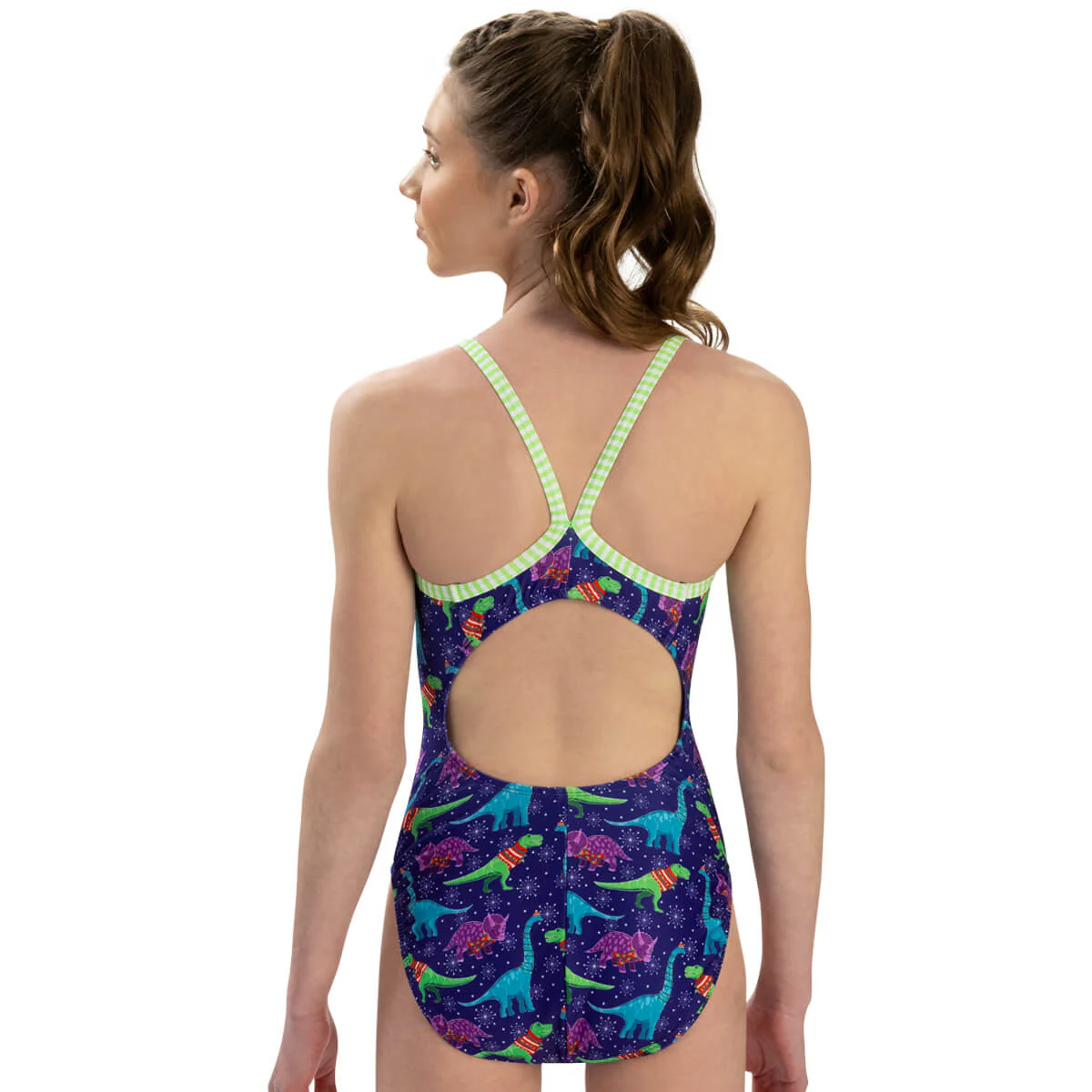 Dolfin Women's Print V-2 Back - Image 22