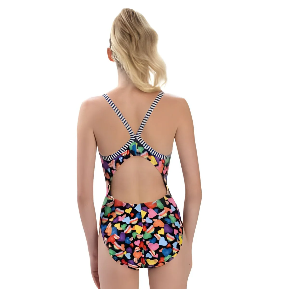 Dolfin Women's Print V-2 Back - Image 28