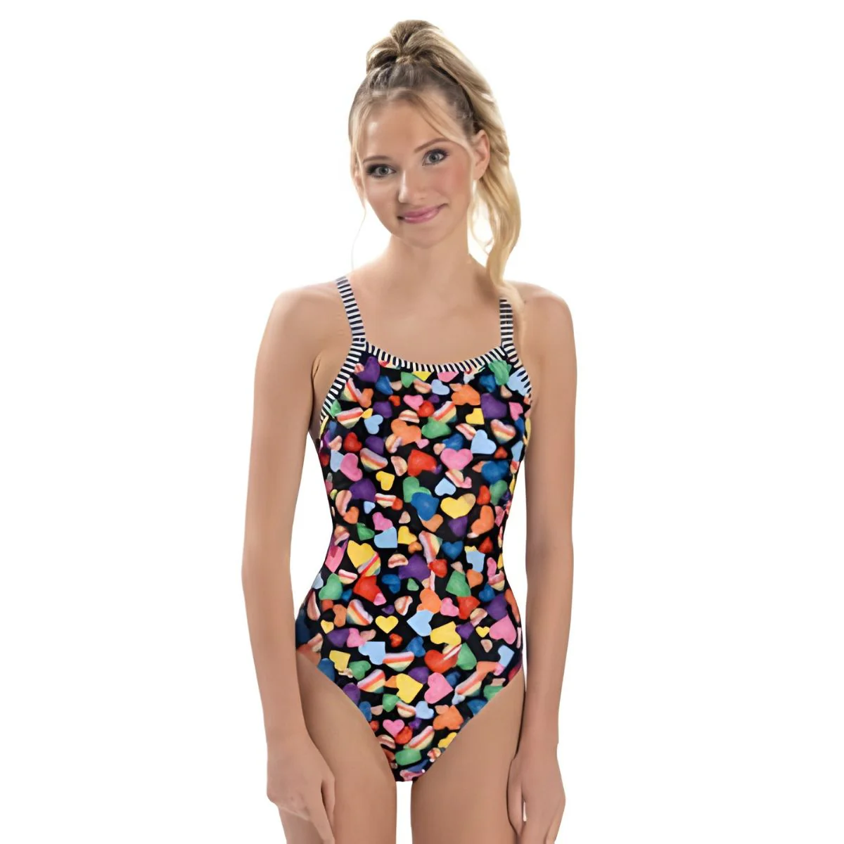 Dolfin Women's Print V-2 Back - Image 40