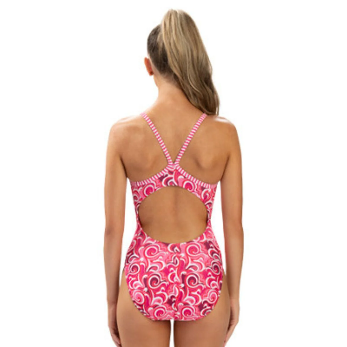 Dolfin Women's Print V-2 Back - Image 6