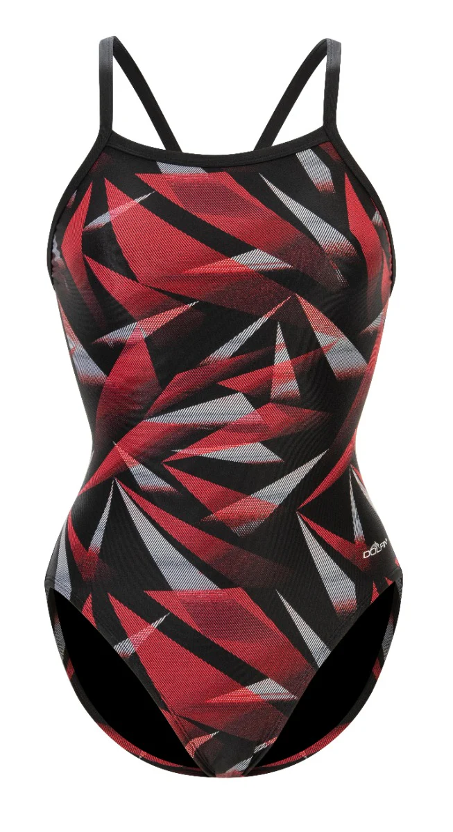 Dolfin Women's Print V2 Back One Piece - Image 11