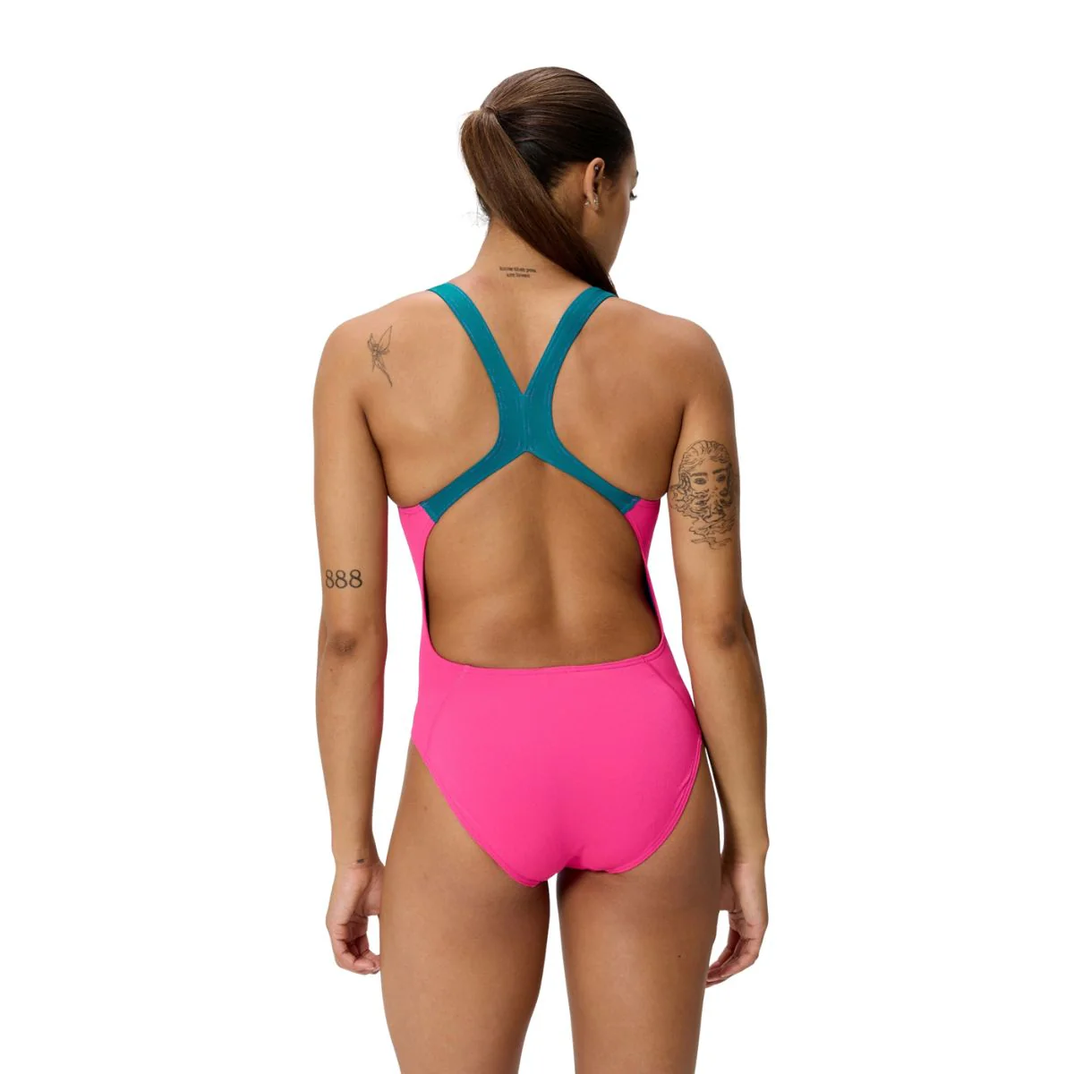 Speedo Solid Powerback Suit - Image 3
