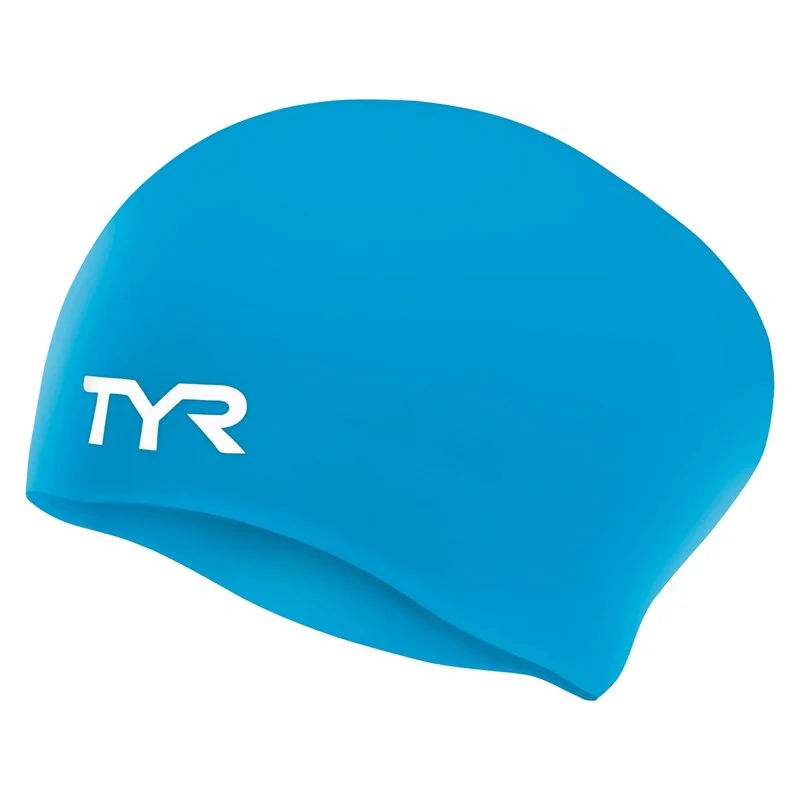 TYR Long Hair Wrinkle-free Swim Cap - Image 16