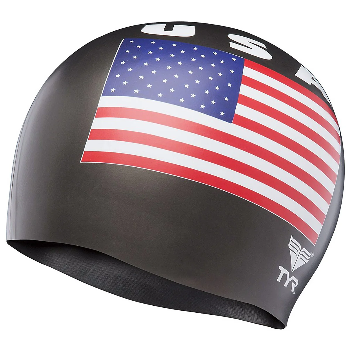TYR USA Silicone Swim Cap - Image 3