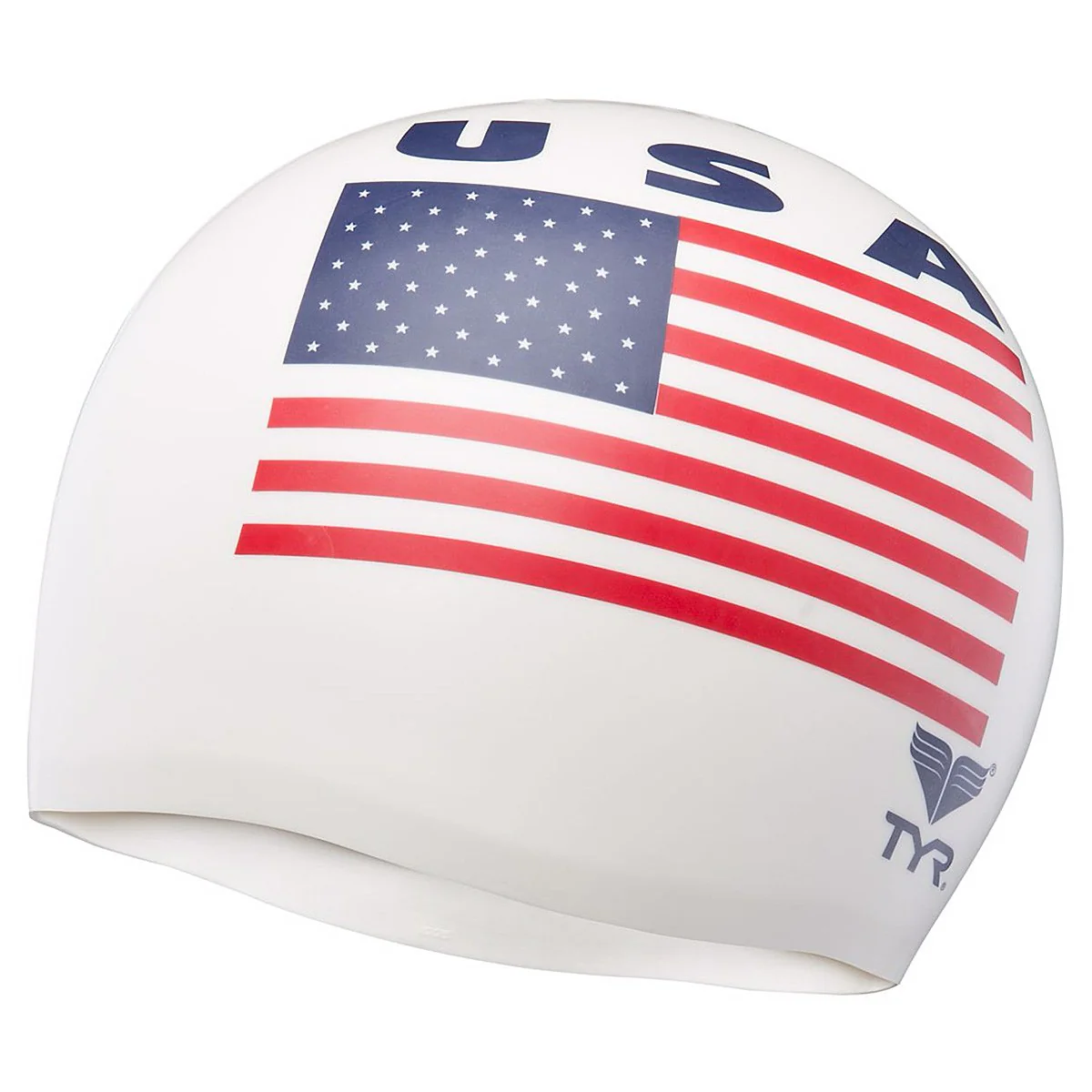 TYR USA Silicone Swim Cap - Image 4