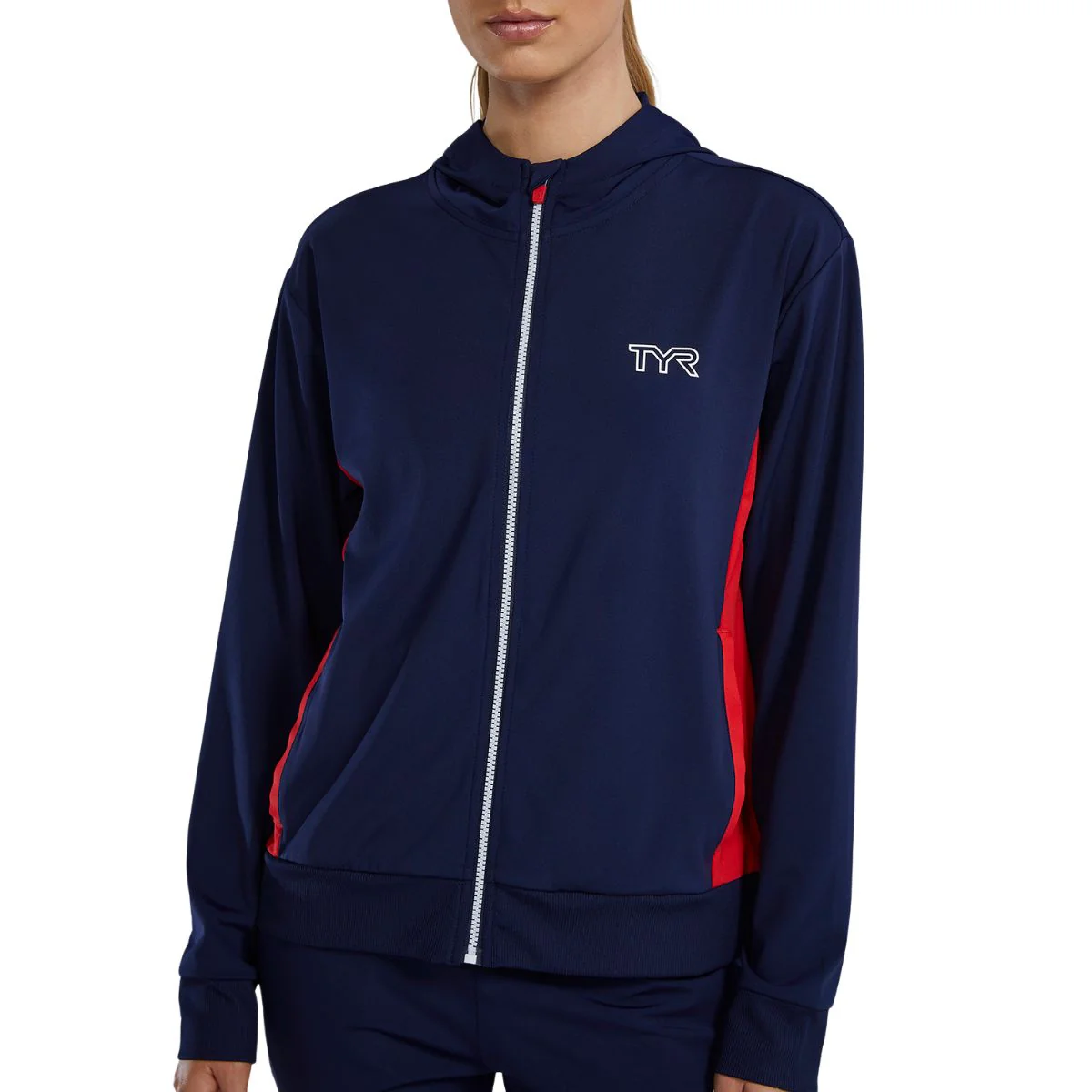 TYR Women's Tech Full Zip Hoodie - Image 77